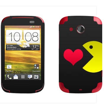   «I love Pacman»   HTC Desire C