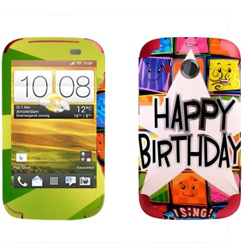   «  Happy birthday»   HTC Desire C