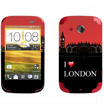   «I love London»   HTC Desire C