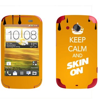   «Keep calm and Skinon»   HTC Desire C