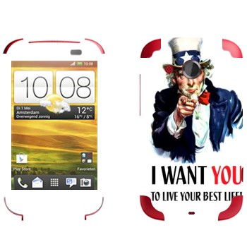   « : I want you!»   HTC Desire C