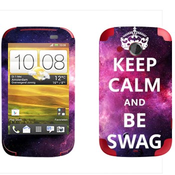   «Keep Calm and be SWAG»   HTC Desire C