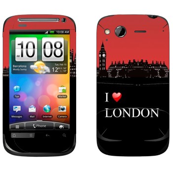   «I love London»   HTC Desire S