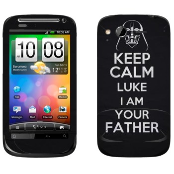   «Keep Calm Luke I am you father»   HTC Desire S