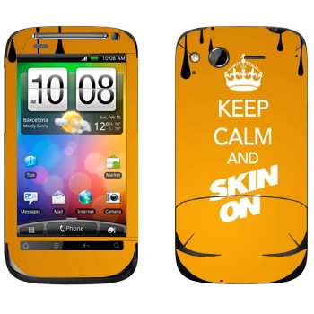  «Keep calm and Skinon»   HTC Desire S