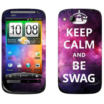  «Keep Calm and be SWAG»   HTC Desire S