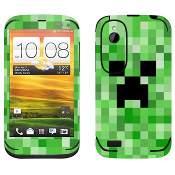   «Creeper face - Minecraft»   HTC Desire V