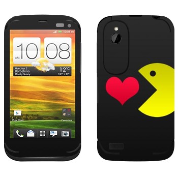   «I love Pacman»   HTC Desire V