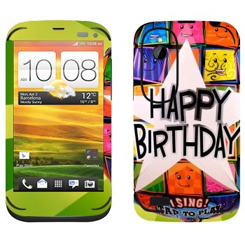   «  Happy birthday»   HTC Desire V