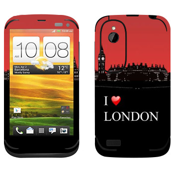   «I love London»   HTC Desire V