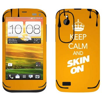   «Keep calm and Skinon»   HTC Desire V