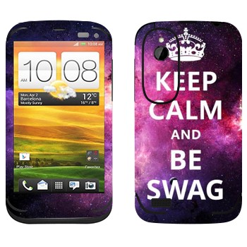   «Keep Calm and be SWAG»   HTC Desire V