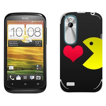   «I love Pacman»   HTC Desire X