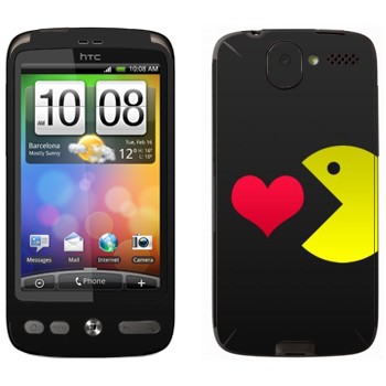   «I love Pacman»   HTC Desire
