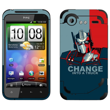   « : Change into a truck»   HTC Incredible S