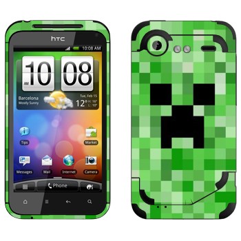   «Creeper face - Minecraft»   HTC Incredible S