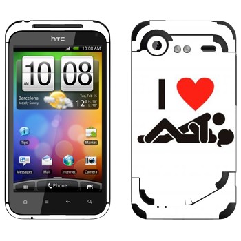   « I love sex»   HTC Incredible S