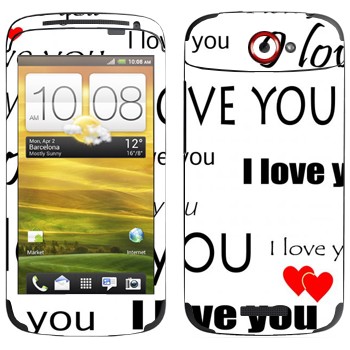   «I Love You -   »   HTC One S