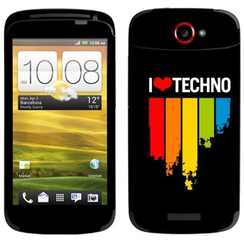   «I love techno»   HTC One S