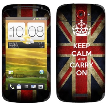   «Keep calm and carry on»   HTC One S