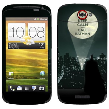   «Keep calm and call Batman»   HTC One S