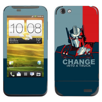   « : Change into a truck»   HTC One V