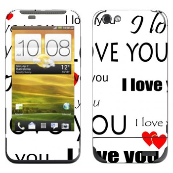   «I Love You -   »   HTC One V