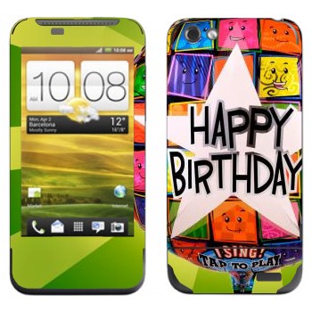   «  Happy birthday»   HTC One V