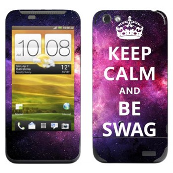   «Keep Calm and be SWAG»   HTC One V