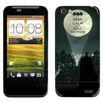   «Keep calm and call Batman»   HTC One V