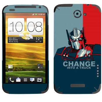   « : Change into a truck»   HTC One X