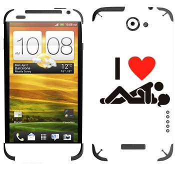   « I love sex»   HTC One X