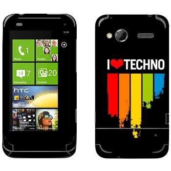   «I love techno»   HTC Radar