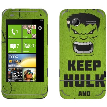   «Keep Hulk and»   HTC Radar