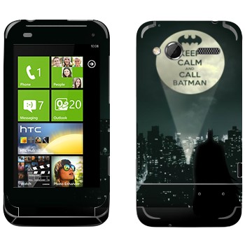   «Keep calm and call Batman»   HTC Radar
