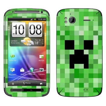   «Creeper face - Minecraft»   HTC Sensation XE