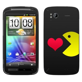   «I love Pacman»   HTC Sensation XE