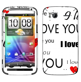   «I Love You -   »   HTC Sensation XE
