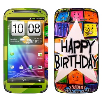   «  Happy birthday»   HTC Sensation XE