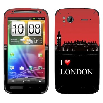   «I love London»   HTC Sensation XE