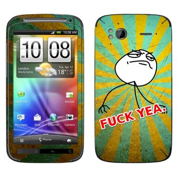   «Fuck yea»   HTC Sensation XE