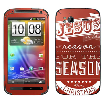   «Jesus is the reason for the season»   HTC Sensation XE