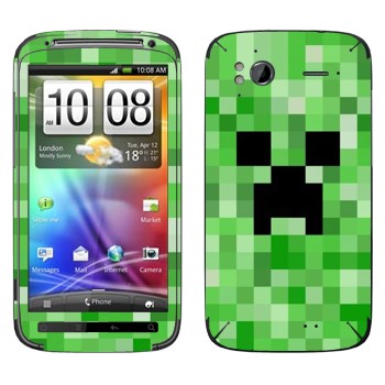   «Creeper face - Minecraft»   HTC Sensation