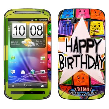   «  Happy birthday»   HTC Sensation