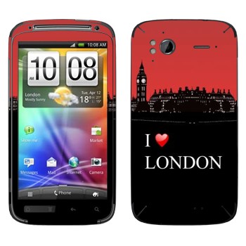   «I love London»   HTC Sensation