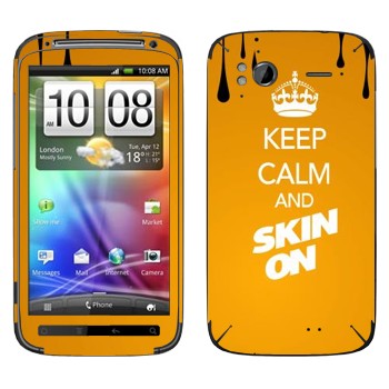   «Keep calm and Skinon»   HTC Sensation