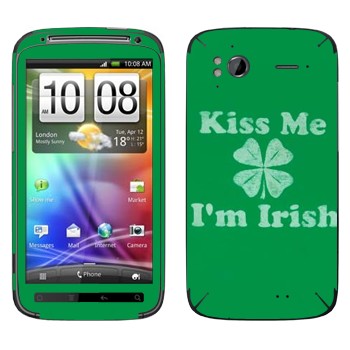   «Kiss me - I'm Irish»   HTC Sensation
