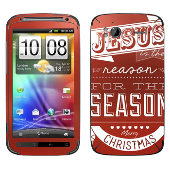  «Jesus is the reason for the season»   HTC Sensation