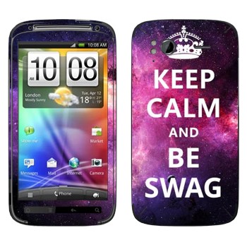   «Keep Calm and be SWAG»   HTC Sensation