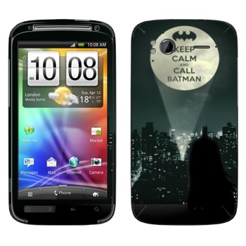   «Keep calm and call Batman»   HTC Sensation
